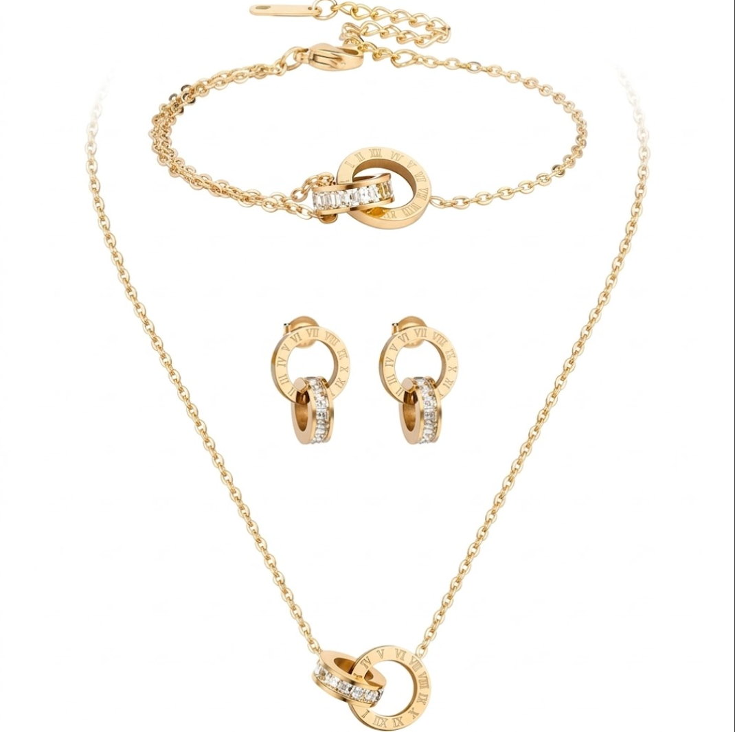 Gold Interlocking Set